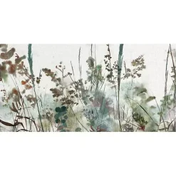 Kirklands Home Canvas Art|Autumn Reeds Panel Canvas Art Print Multi