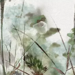 Kirklands Home Canvas Art|Autumn Reeds Panel Canvas Art Print Multi