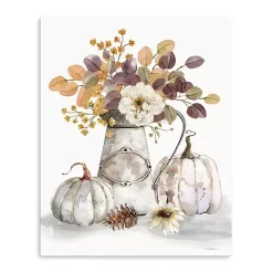 Clearance Autumnal Arrangement Canvas Art Print Fall