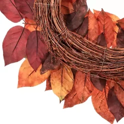 Online Autumnal Salal Leaves Harvest Wreath Fall