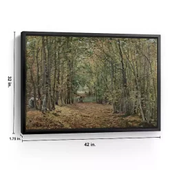 Kirklands Home Canvas Art|Avenue In The Parc De Marly Framed Canvas Print