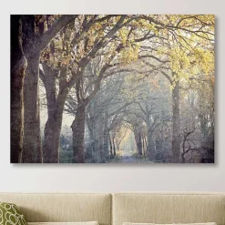 Kirklands Home Canvas Art|Avenue Of Trees Canvas Art Print