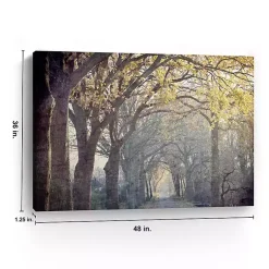 Kirklands Home Canvas Art|Avenue Of Trees Canvas Art Print