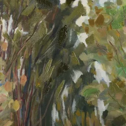 Kirklands Home Canvas Art|Back Road Canvas Art Print Green