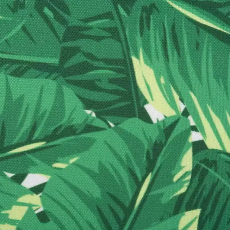 Kirklands Home Outdoor Dining|Banana Leaf Outdoor Table Runner, 108 in. Green