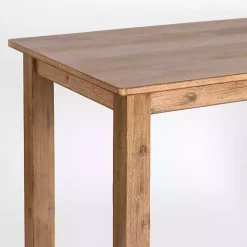 Kirklands Home Dining Tables|Barnwood Wire Brush Sonoma Counter Height Table Brown