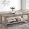 Kirklands Home Coffee Tables|Barrett Gray Coffee Table