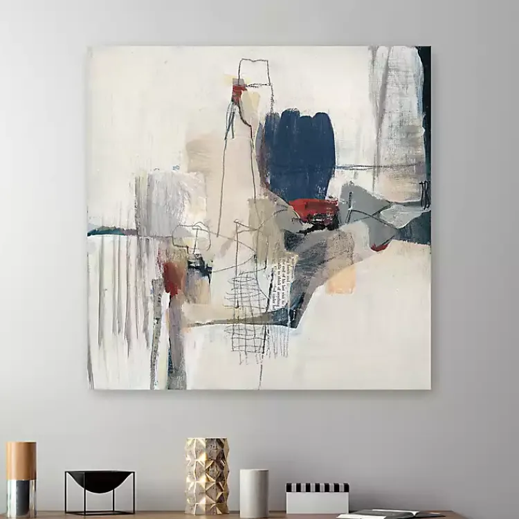 Kirklands Home Canvas Art|Bay Bridge II Giclee Canvas Art Print, 40x40 in. Multi