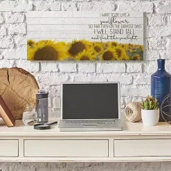 Kirklands Home Canvas Art|Be Like A Sunflower Canvas Art Print