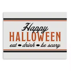 Discount Be Scary Halloween Canvas Art Print, 18x24 Halloween