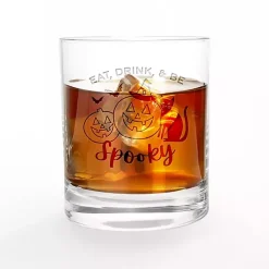 Kirklands Home Glassware & Drinkware|Be Spooky Halloween Whiskey Glasses, Set of 2 Clear