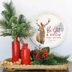 Sale Be Still & Know Wall Plaque Christmas Art & Wall Decor