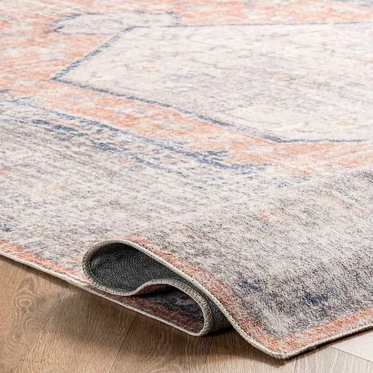 Kirklands Home Area Rugs|Bea Distressed Vintage Washable Area Rug, 8x10
