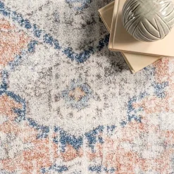 Kirklands Home Area Rugs|Bea Distressed Vintage Washable Area Rug, 8x10