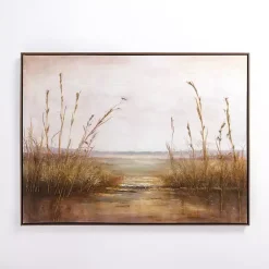 Kirklands Home Canvas Art|Beach Pathway Framed Canvas Art Print