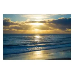Kirklands Home Canvas Art|Beach Sunset Surfers Canvas Art Print