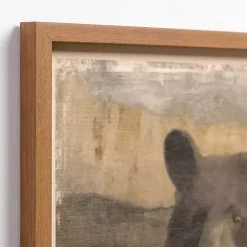 Kirklands Home Framed Art|Bear Cabin Friend Framed Art Print