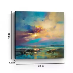 Kirklands Home Canvas Art|Before Nightfall Canvas Art Print, 30x30 in.