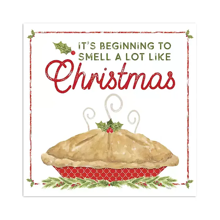 Beginning to Smell like Christmas Canvas Art Print Christmas Art & Wall Decor