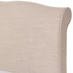 Kirklands Home Beds & Headboards|Beige Classic French Queen Platform Bed Tan