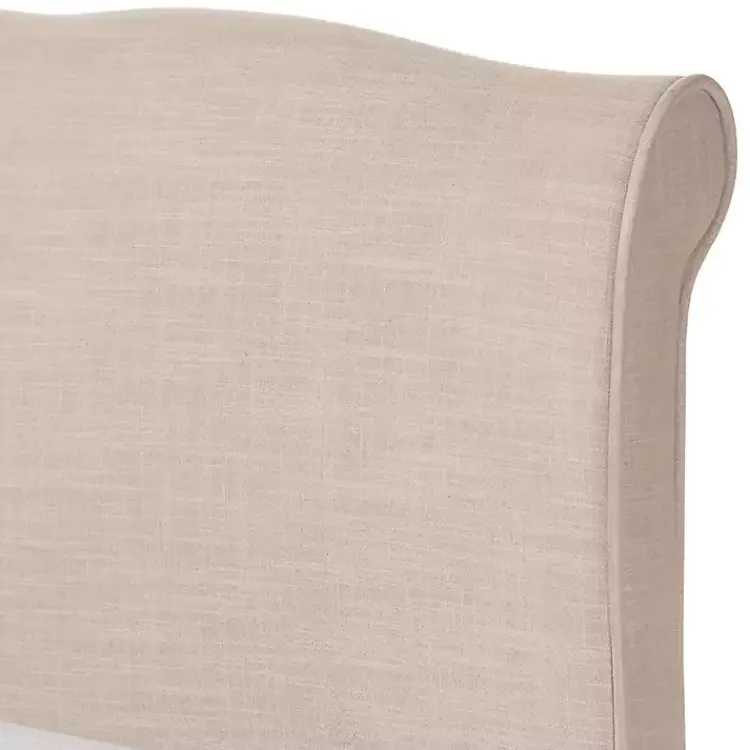 Kirklands Home Beds & Headboards|Beige Classic French Queen Platform Bed Tan