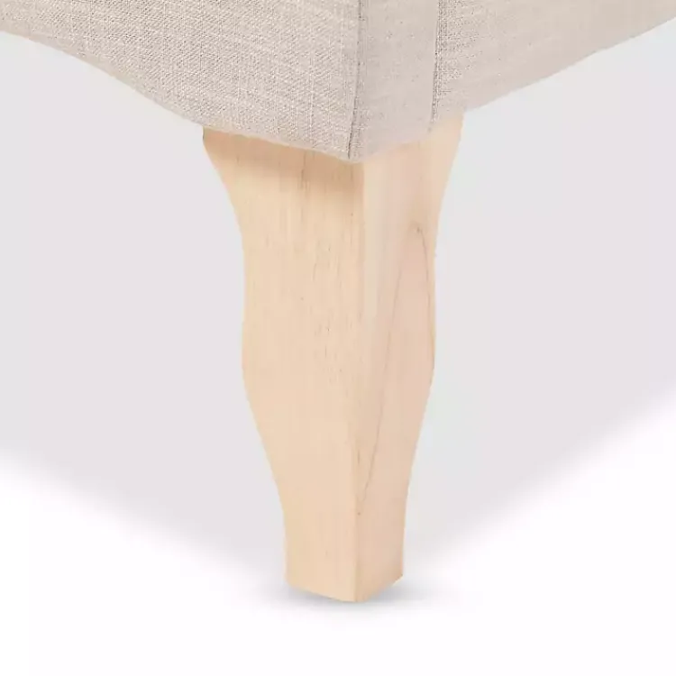 Kirklands Home Beds & Headboards|Beige Classic French Queen Platform Bed Tan