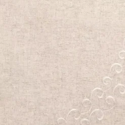 New Beige Embroidered Tree Skirt Christmas Tree Skirts & Collars