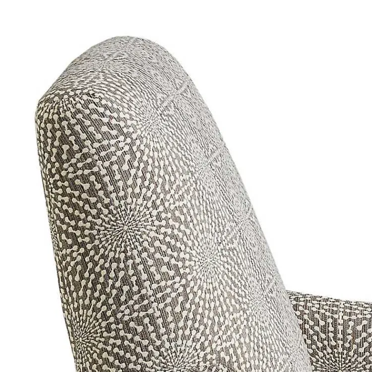Kirklands Home Accent Chairs|Beige Pattern Liam Push-Back Recliner