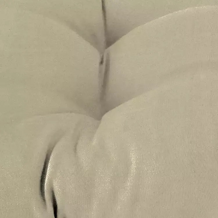 Kirklands Home Outdoor Cushions & Pillows|Beige Tufted Canvas Outdoor Bench Cushion Tan