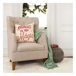 New Believe in the Magic Christmas Throw Pillow Christmas Pillows
