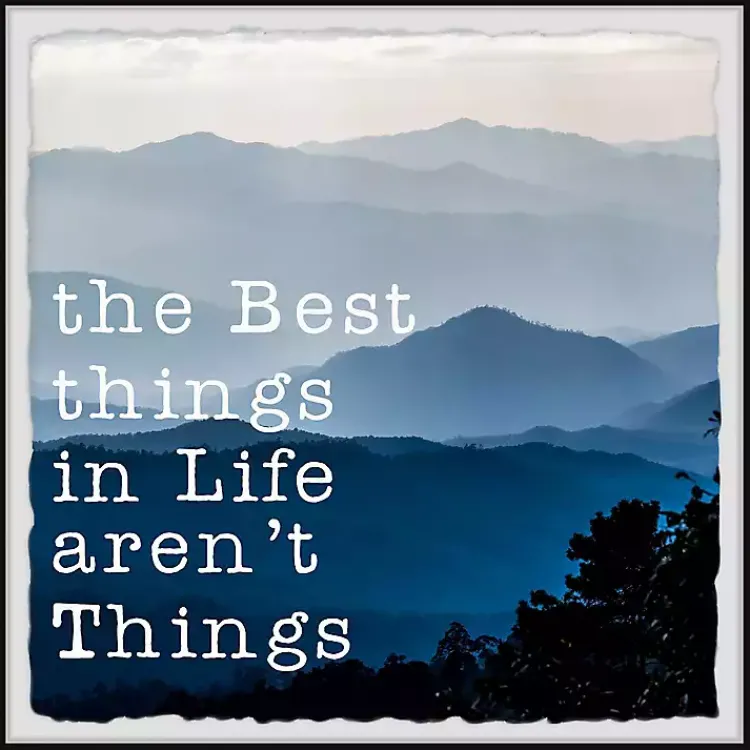 Kirklands Home Wall Quotes & Signs|Best Things in Life Framed Wall Plaque