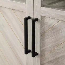 Kirklands Home Cabinets & Sideboards|Birch Chevron Wooden Storage Cabinet Tan