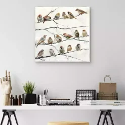 Kirklands Home Canvas Art|Birds of a Feather Canvas Art Print