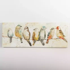Kirklands Home Canvas Art|Birds on Wire Canvas Art Print