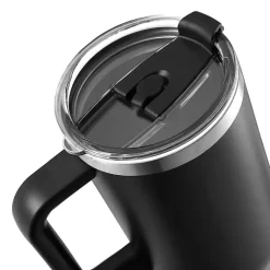 Kirklands Home Glassware & Drinkware|40 oz. Insulated Travel Tumbler Black