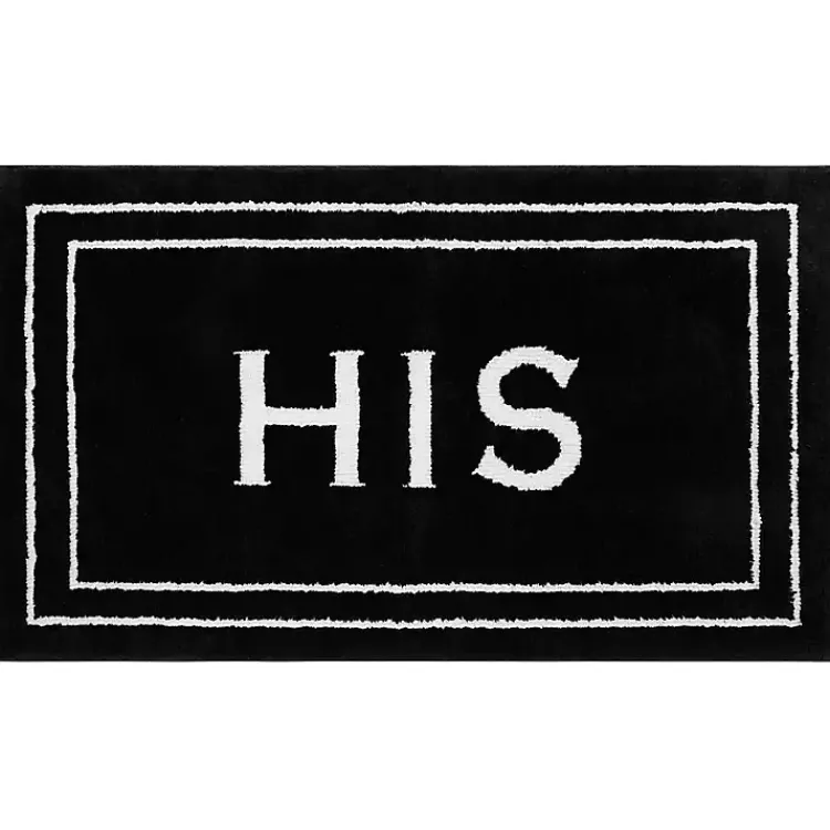 Kirklands Home Bathroom Rugs|& White Black