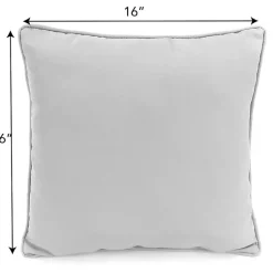 Kirklands Home Outdoor Cushions & Pillows|Black & White My Happy Place Outdoor Pillow