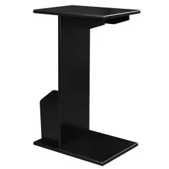 Kirklands Home Accent & End Tables|Accent Table with Magazine Holder Black