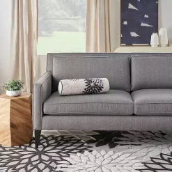 Kirklands Home Outdoor Cushions & Pillows|and Beige Floral Outdoor Bolster Pillow Black