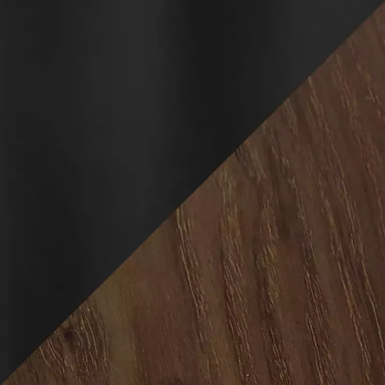 Kirklands Home Dining Tables|Black and Canary Cosmo Round Dining Table Brown