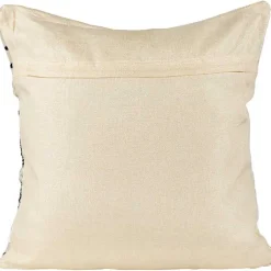 Kirklands Home Outdoor Cushions & Pillows|Black and Cream Twisted Indoor/Outdoor Pillow