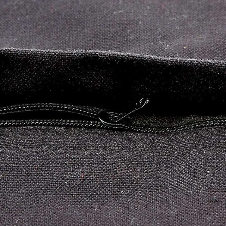 Outlet and White Check Pillow Covers, Set of 4 Pillows