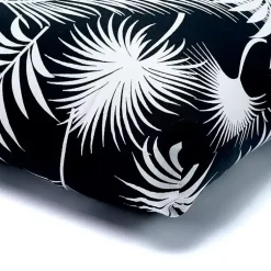Kirklands Home Outdoor Cushions & Pillows|and White Floral Outdoor Chair Cushion Black