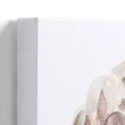 Kirklands Home Canvas Art|Black and White Flower II Canvas Art Print