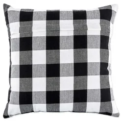 Discount and White Gingham Pillow Covers, Set of 4 Pillows