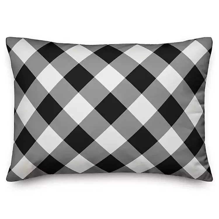 New Black and White Grateful Heart Pillow Pillows