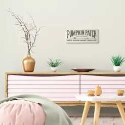 Best Black and White Pumpkin Patch Wood Plaque Fall