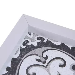 Kirklands Home Framed Art|Black and White Tile Framed Art Prints, Set of 3