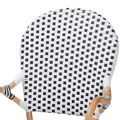 Kirklands Home Dining Sets|Black and White Woven 5-pc. Dining Set
