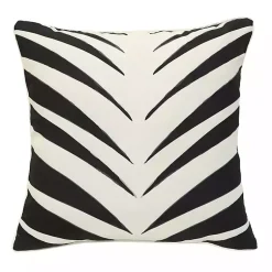 Kirklands Home Outdoor Cushions & Pillows|Black and White Zebra Outdoor Pillow